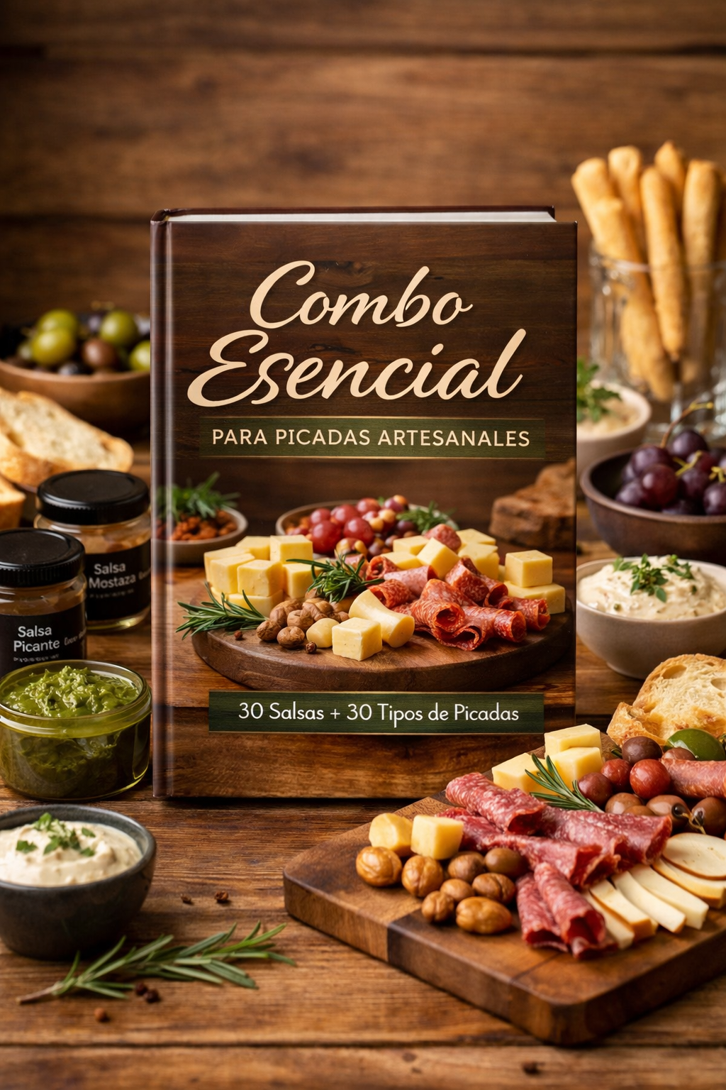 30 Salsas + 30 Tipos de picadas