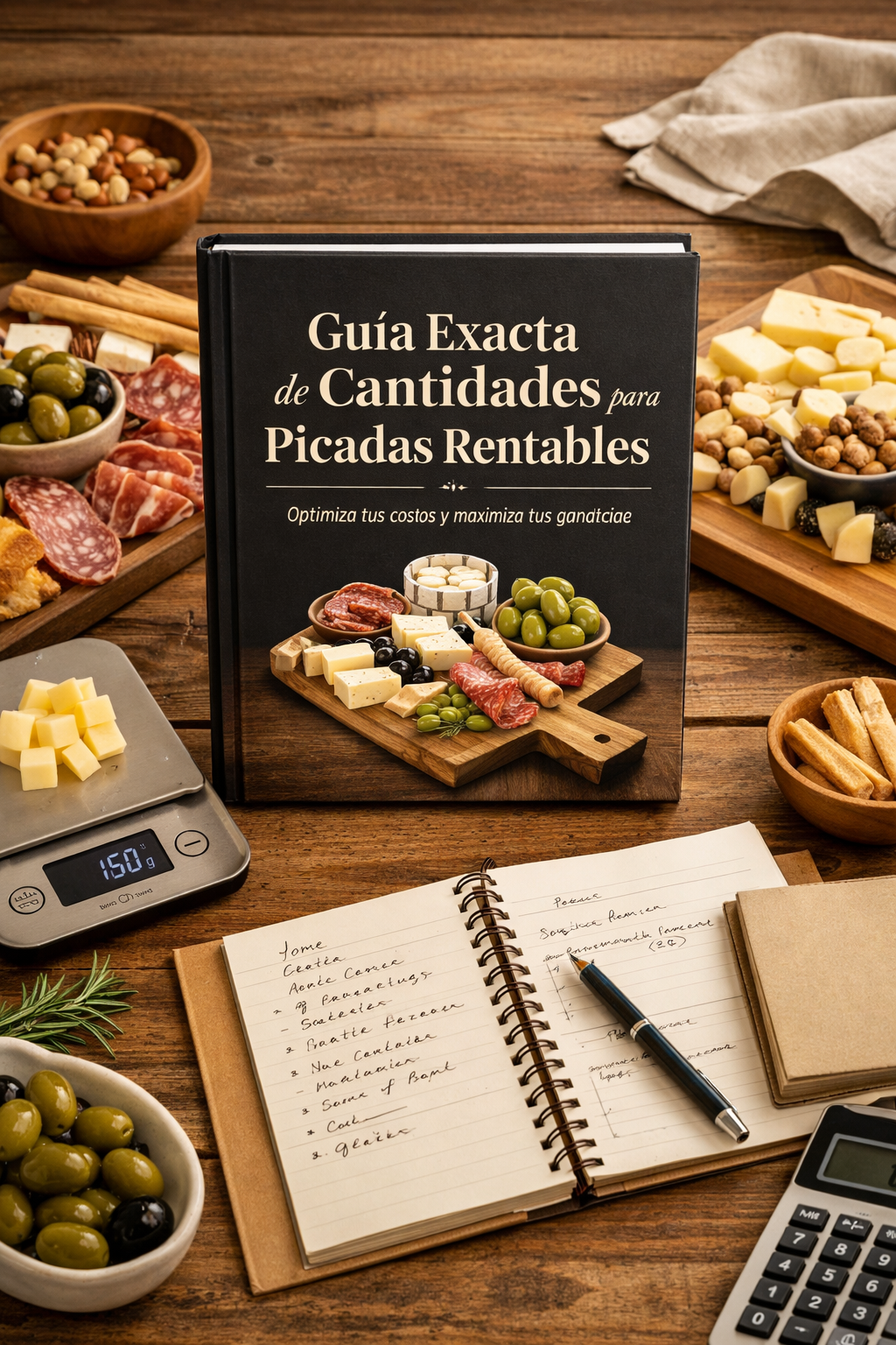 Guia Exacta de Cantidades Para Picadas (Cuanto poner y para cuantas personas )