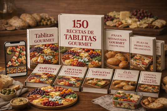 Tablitas Gourmet: 150 recetas para emprender